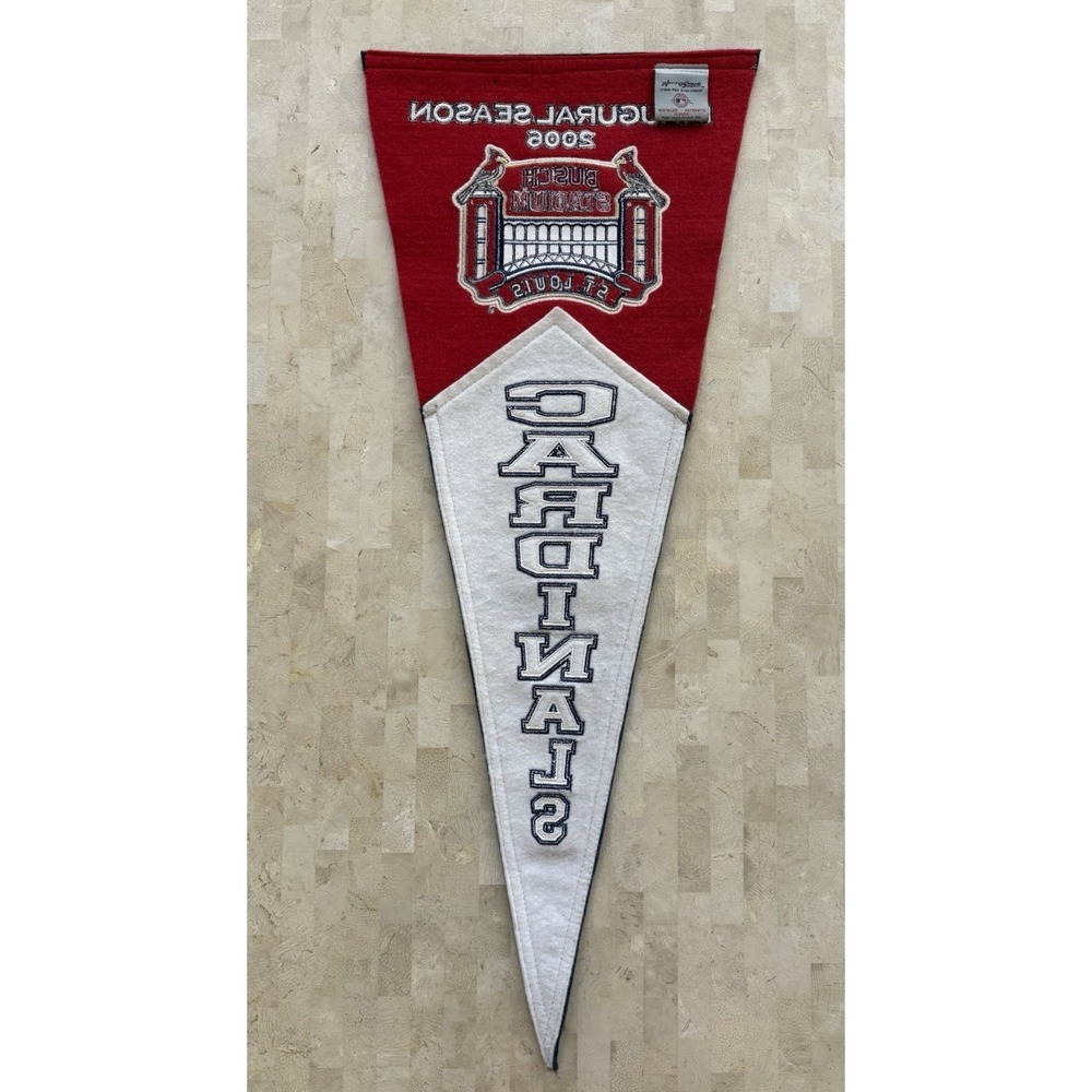 Winning Streak Bush Stadium St Louis Cardinals Pennant Inaugural Season 2006